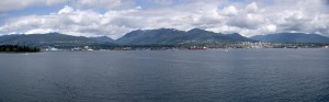 Vancouver Harbour. Georgia Strait