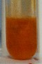 Dichromate solution + 2 drops barium nitrate