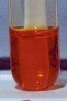 Dicromate solution + 2 drops HCl + 2 drops barium nitrate