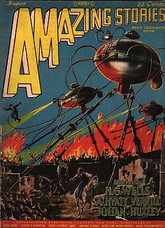 Cover from Amazing Stories, 1927