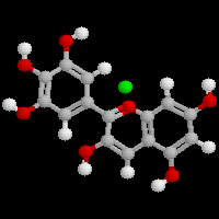 Anthocyanin in acid (click to display its Chime image)