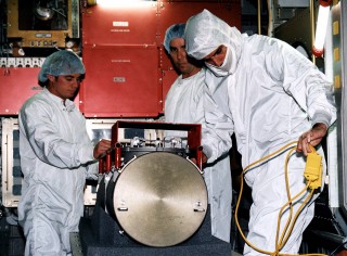 Electrolysis apparatus (photo courtesy of NASA)